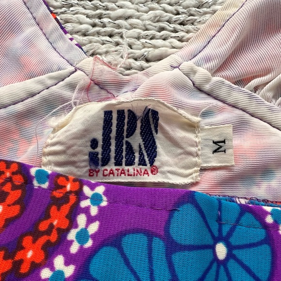 Vintage Floral Maxi Dress - Picture 5 of 6